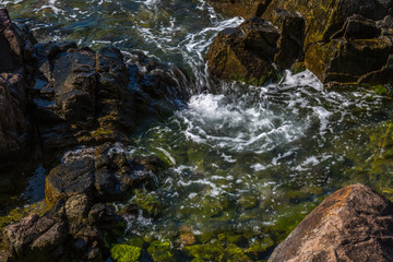 Rocks in the sea