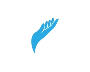 Fototapeta na wymiar Hand Care Logo Template vector icon Business 