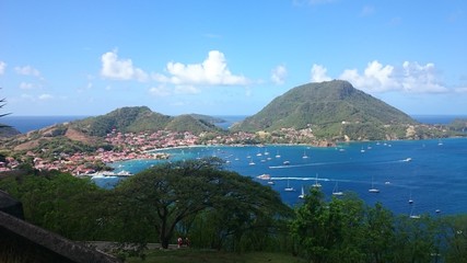 Fototapeta na wymiar Les saintes île de Guadeloupe