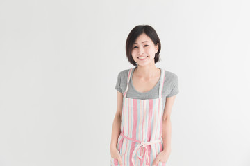 主婦・白バック