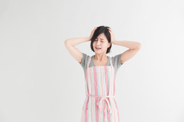 主婦・白バック