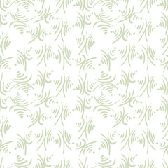 Seamless pattern made of abstract hand drawn elements