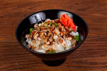 Rice with pork