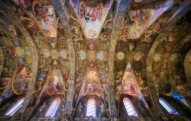 Frescoes in Church of St Nicholas, Valencia