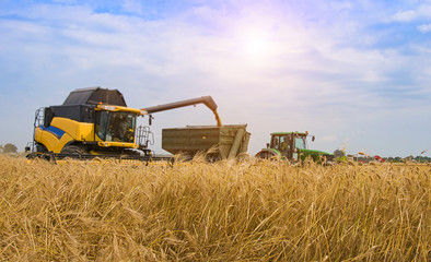 harvester machine