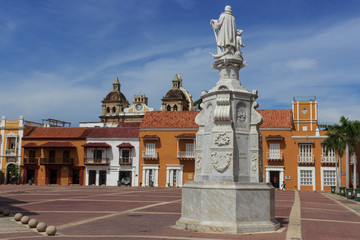 Obraz premium Church in Cartagena. colombia