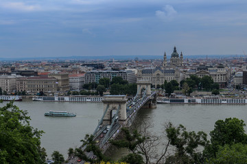Fototapeta premium Budapest Chain Bridge