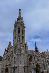 Fototapeta na wymiar Streets of Budapest