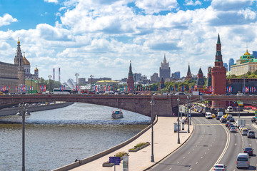 Fototapeta na wymiar Panorama Of Moscow