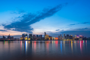 Obraz premium panoramic city skyline