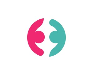 community care Logo template