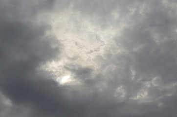 Fototapeta premium Clouds in the sky.