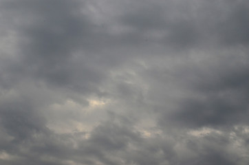 Clouds in the sky.