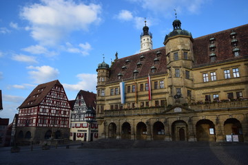 Fototapeta na wymiar Rothenburg ob der Taube - Marktplatz