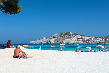 Obraz premium Mallorca | Beach of Cala Guyá | Cala Ratjada | 6348