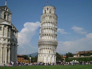 pisa, tower, italy, leaning, architecture, europe, tuscany, travel, leaning tower, landmark,...