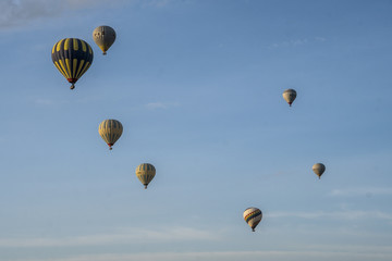 The great tourist attraction of Cappadocia - balloon flight. Cappadocia is known around the world as one of the best places to fly with hot air balloons.