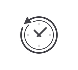 Schedule Line Icon. Editable Stroke.