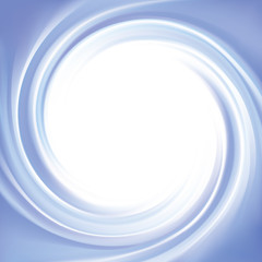 Vector background of cobalt swirling water texture