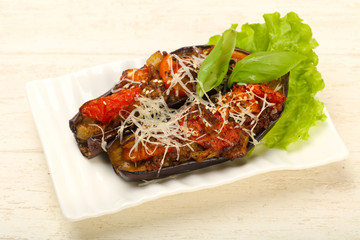 Stuffed eggplant