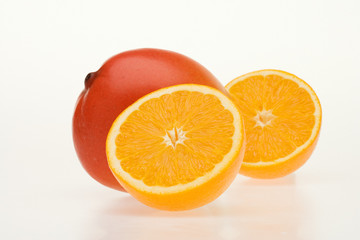 Orange and mango