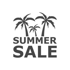 Summer sale sign, Summer sale icon