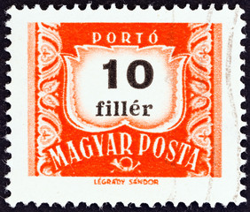 Numeric stamp (Hungary 1958)