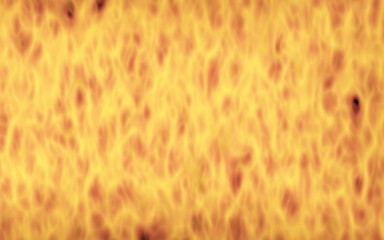 Abstract Fire Background with Flames. Wall of Fire. 3D illustration