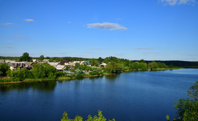 Medvedka River in Voskresensk, Russia