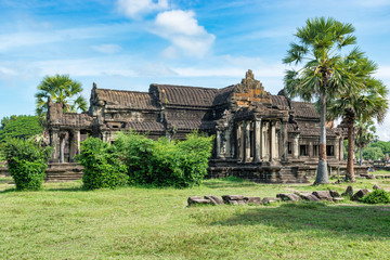 North Library in Angkor Wat, Cambodia.