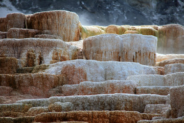 Low Terraces, Mammoth Hot Springs, Yelowstone NP 