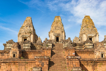 Fototapeta na wymiar Pre Rup is a Hindu temple at Angkor, Cambodia