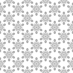 Gray and white seamless pattern