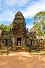Fototapeta na wymiar Ta Som a small temple at Angkor, Cambodia,