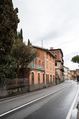 Obraz premium Cozy places on a Garda Lake