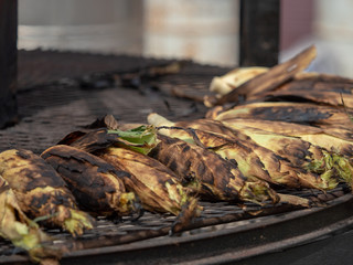 Grilled Corn at Carnival
