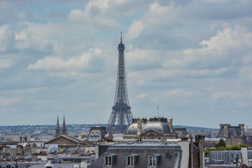 Eiffel tower in Paris.
