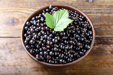 black currant in a plate
