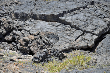 Vulkangestein auf Lanzarote
