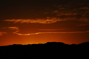 atardecer