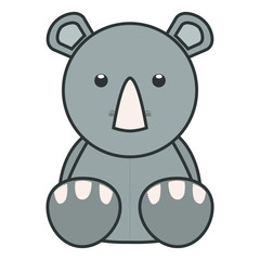 Abstract cute animal