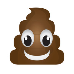 Happy poop emoji