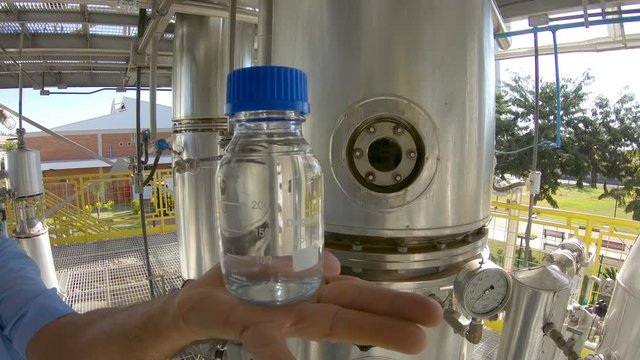 Ethanol production process line