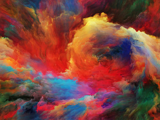 Obraz na płótnie Canvas Cloud Paint