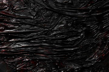 Black lava texture background