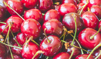 cherries red textures and background