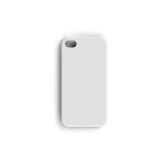 Blank Phone case on a white background