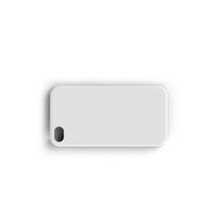 Blank Phone case on a white background
