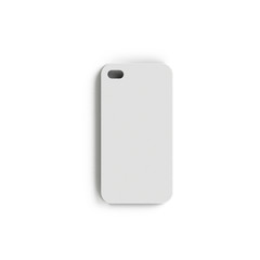 Blank Phone case on a white background
