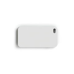 Blank Phone case on a white background